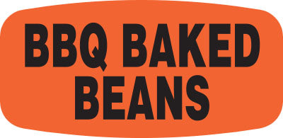 BBQ Baked Beans  Label | Roll of 1,000