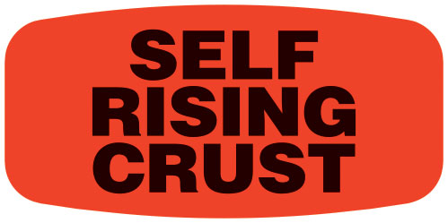 Self Rising Crust Label | Roll of 1,000