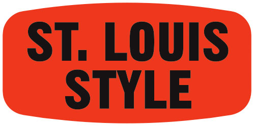 St. Louis Style Label | Roll of 1,000