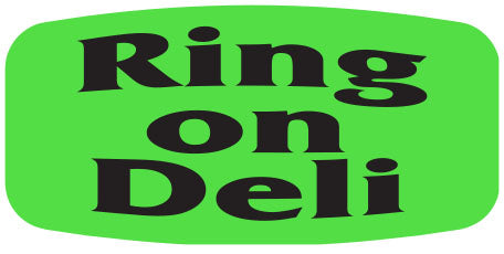 Ring on Deli Label | Roll of 1,000
