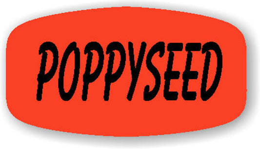 Poppyseed Label | Roll of 1,000