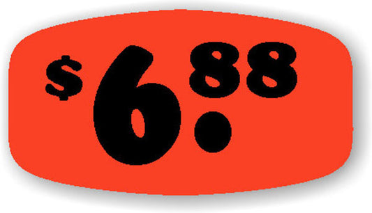 6.88 Label | Roll of 1,000
