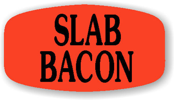 Slab Bacon  Label | Roll of 1,000