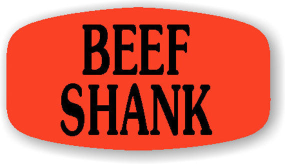 Beef Shank  Label | Roll of 1,000