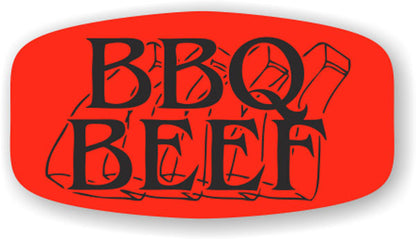 BBQ Beef  Label | Roll of 1,000