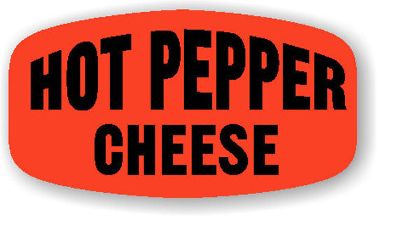 Hot Pepper Cheese  Label | Roll of 1,000