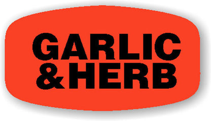 Garlic & Herb  Label | Roll of 1,000