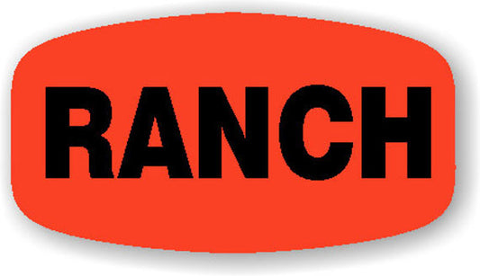 Ranch  Label | Roll of 1,000