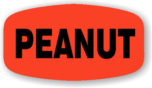 Peanut  Label | Roll of 1,000