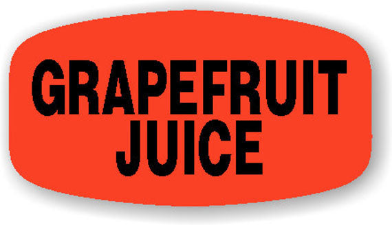 Grapefruit Juice  Label | Roll of 1,000