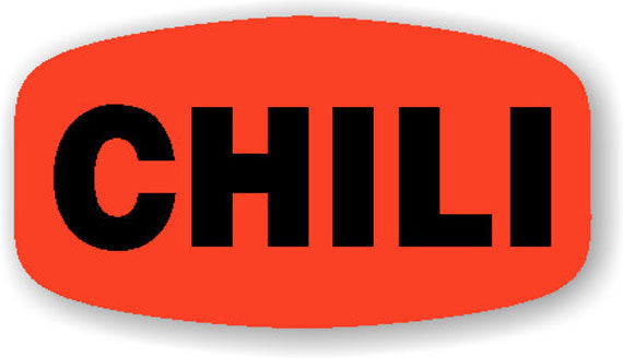 Chili  Label | Roll of 1,000