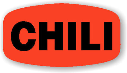 Chili  Label | Roll of 1,000