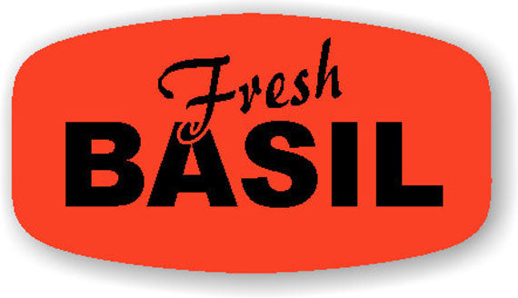 Fresh Basil   Label | Roll of 1,000