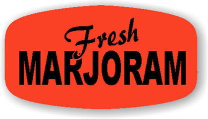 Fresh Marjoram   Label | Roll of 1,000