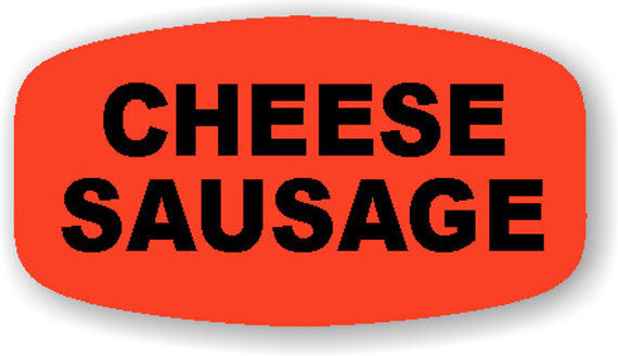 Cheese Sausage   Label | Roll of 1,000