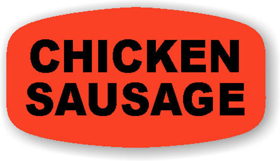 Chicken Sausage  Label | Roll of 1,000