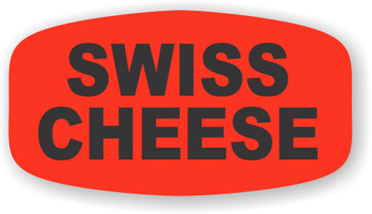 Swiss Cheese  Label | Roll of 1,000