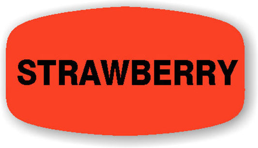 Strawberry   Label | Roll of 1,000