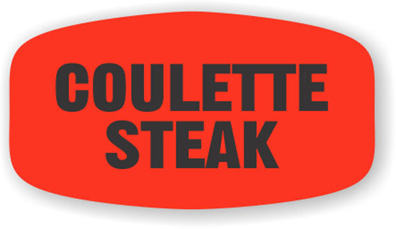 Coulette Steak Label | Roll of 1,000