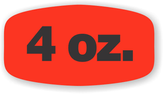 4 oz.   Label | Roll of 1,000