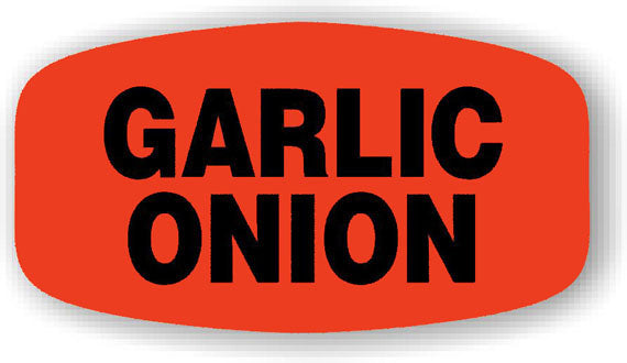 Garlic Onion  Label | Roll of 1,000