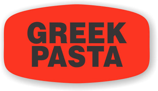 Greek Pasta   Label | Roll of 1,000