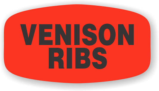 Venison Ribs Label | Roll of 1,000