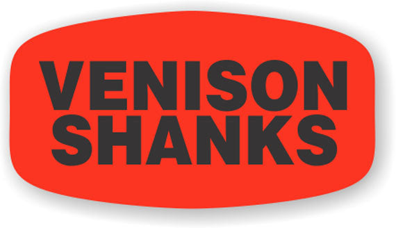 Venison Shanks Label | Roll of 1,000