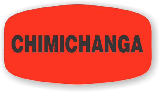 Chimichanga Label | Roll of 1,000