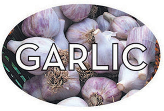 Garlic Label | Roll of 500