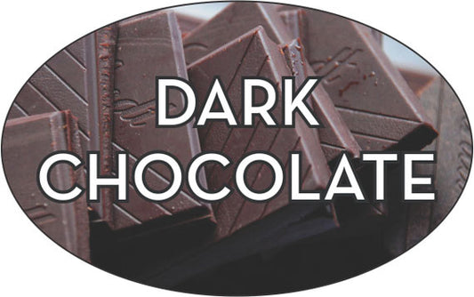 Dark Chocolate Label | Roll of 500