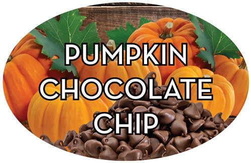 Pumpkin Chocolate Chip Label | Roll of 500