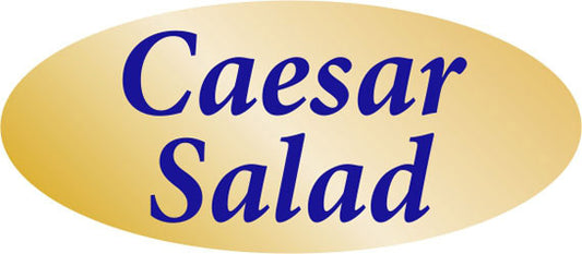 Caesar Salad Label | Roll of 500