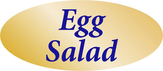Egg Salad Label | Roll of 500