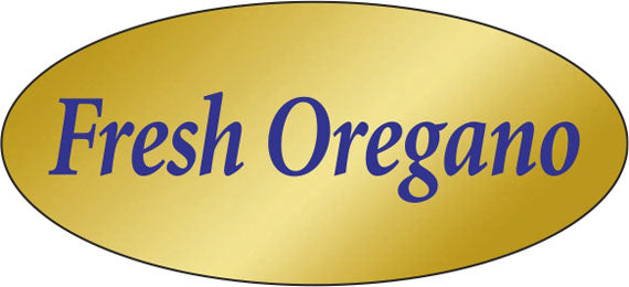 Fresh Oregano Label | Roll of 500