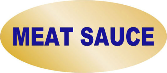 Meat Sauce Label | Roll of 500