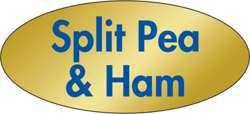 Split Pea & Ham Label | Roll of 500