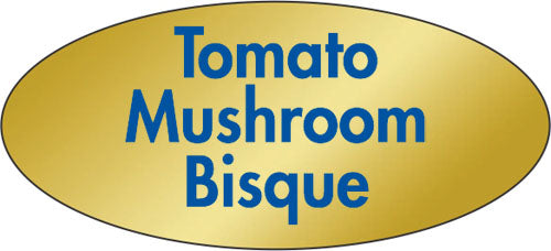 Tomato Mushroom Bisque Label | Roll of 500