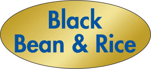Black Bean & Rice Label | Roll of 500
