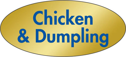 Chicken & Dumpling Label | Roll of 500