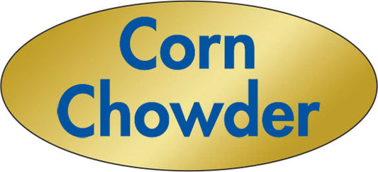Corn Chowder Label | Roll of 500