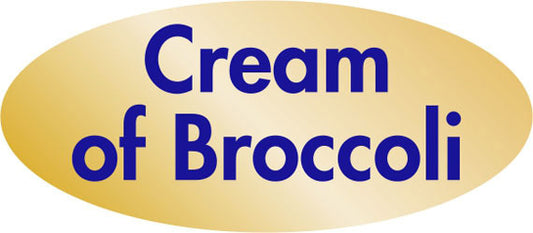 Cream of Broccoli Label | Roll of 500