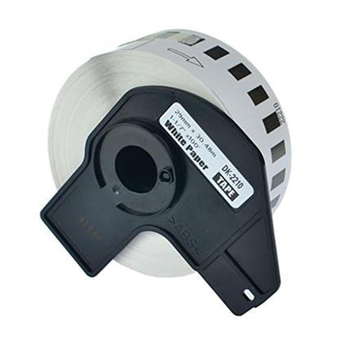 1.1" x 100' (29mm x 30.4m) Brother DK Continuous Labels (DK-2210)