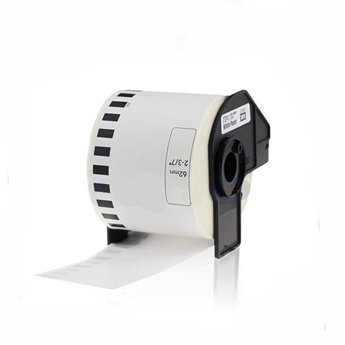 2.1" x 100' (54mm x 30.4m) Brother DK Continuous Non-Adhesive Labels (DKN-5224)