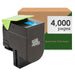 Print.Save.Repeat. Lexmark 700X2 Cyan Extra High Yield Remanufactured Toner Cartridge for CS510 [4,000 Pages]