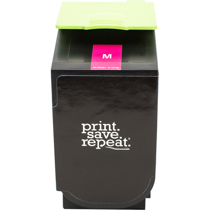 Print.Save.Repeat. Lexmark 701XM Magenta Extra High Yield Remanufactured Toner Cartridge (70C1XM0) for CS510 [4,000 Pages]