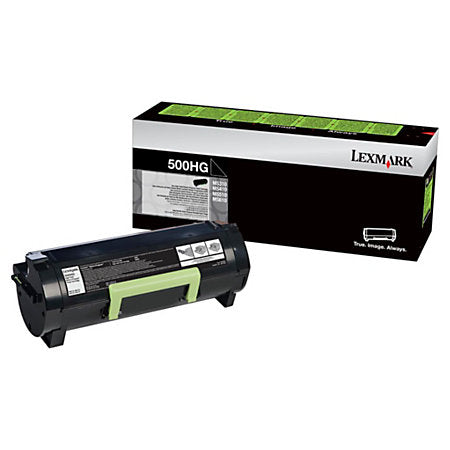 OEM Lexmark 500HG High Yield Toner Cartridge for MS310, MS312, MS315, MS410, MS415, MS510, MS610 [5,000 Pages]