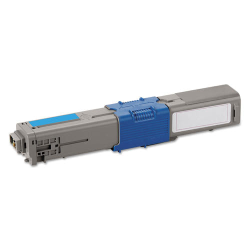Print.Save.Repeat. Okidata 44469703 Cyan Standard Yield Compatible Toner Cartridge [3,000 Pages]
