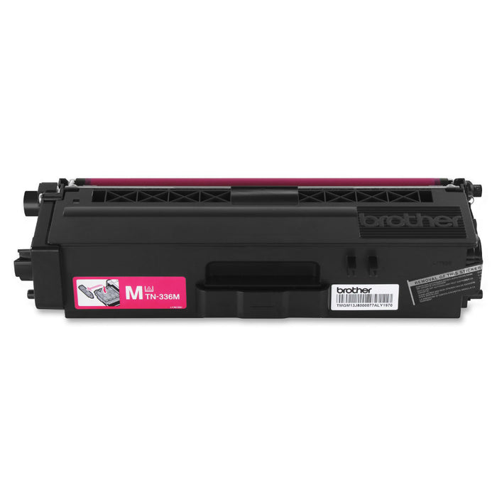 OEM Brother TN-336M Magenta High Yield Toner Cartridge for DCP-L8400, DCP-L8450, HL-L8250, HL-L8350, MFC-L8600, MFC-L8650, MFC-L8850 [3,500 Pages]