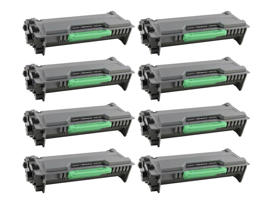 Brother TN-850 Compatible Toner Cartridge, 8 Pack [64,000 Pages]